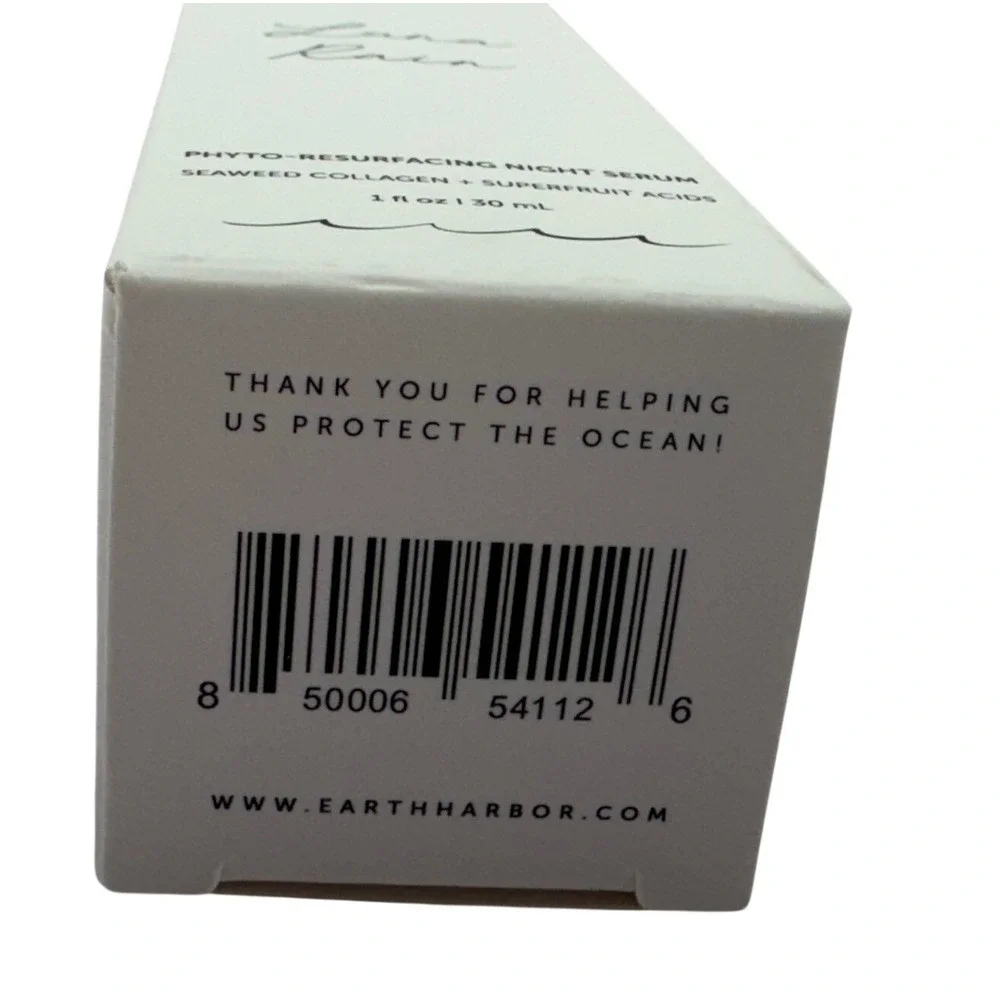 Earth Harbor Luna Rain Phyto Resurfacing Night‎ Serum 1oz New